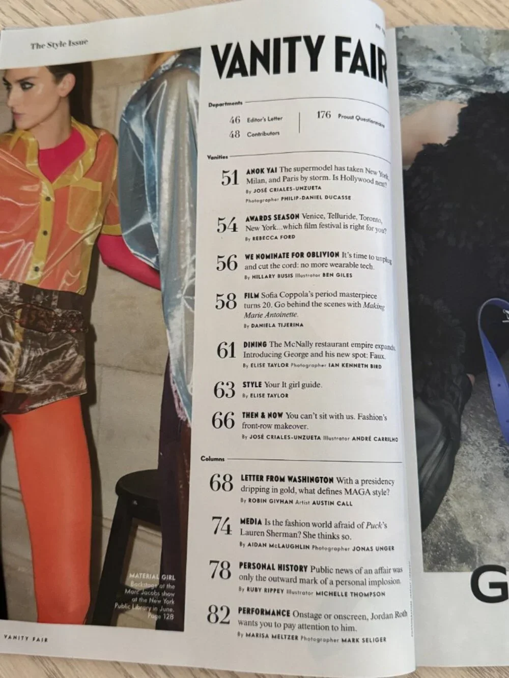 Vanity Fair Style 2026 Marc Jacobs American Style Magazine Issue 780